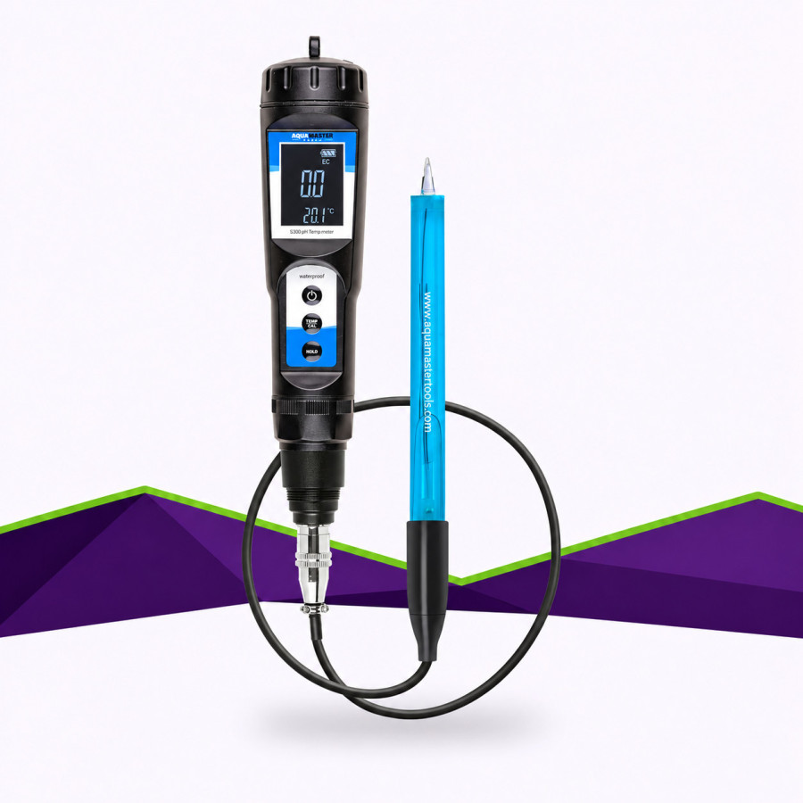 S300 Pro3 Aqua Master Tools — pH and temperature meter for substrate — main image