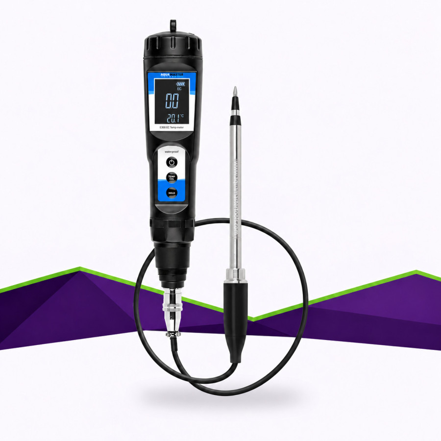 E300 Pro2 Aqua Master Tools — EC and temperature meter for substrate — main image