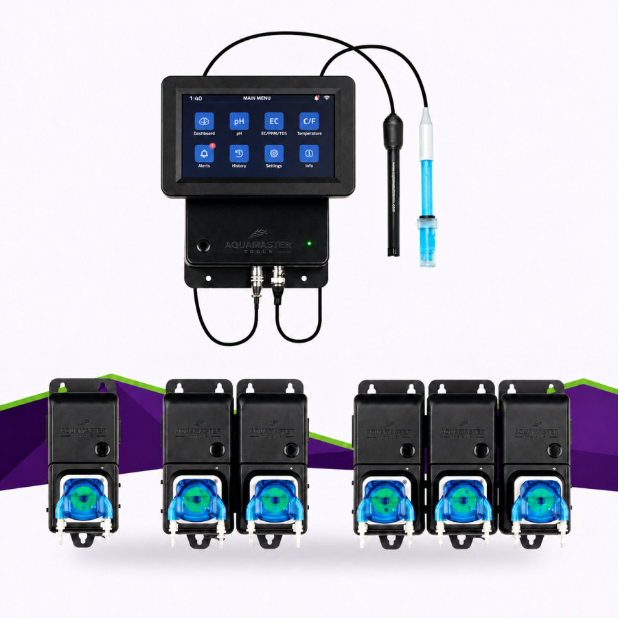 C800 Pro Aqua Master Tools kit — pH + 5 nutrients — main image