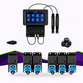 C800 Pro Inline Aqua Master Tools kit &mdash; pH + 5 nutrients — AQUAMASTER