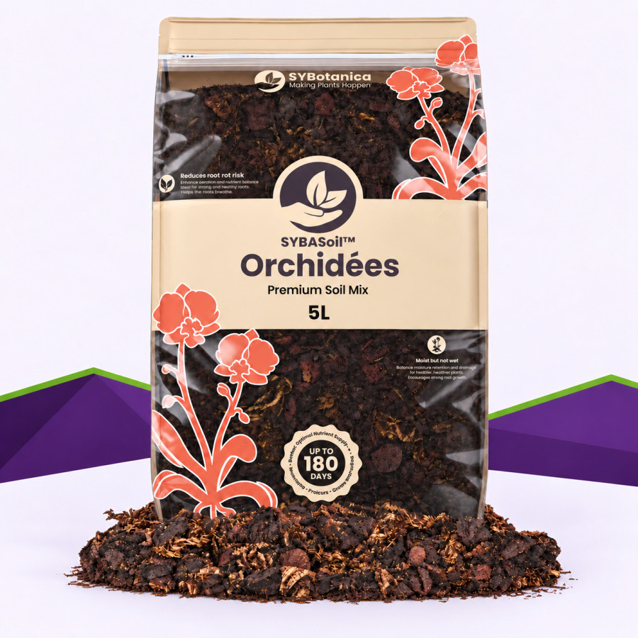 Orchid Mix SybaSoil — growing medium for epiphytic orchids, 5 L