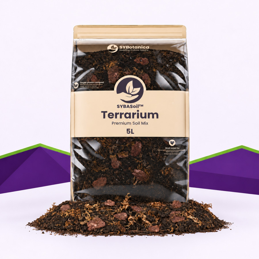 Terrarium Mix SybaSoil — growing medium for tropical terrariums, 5 L
