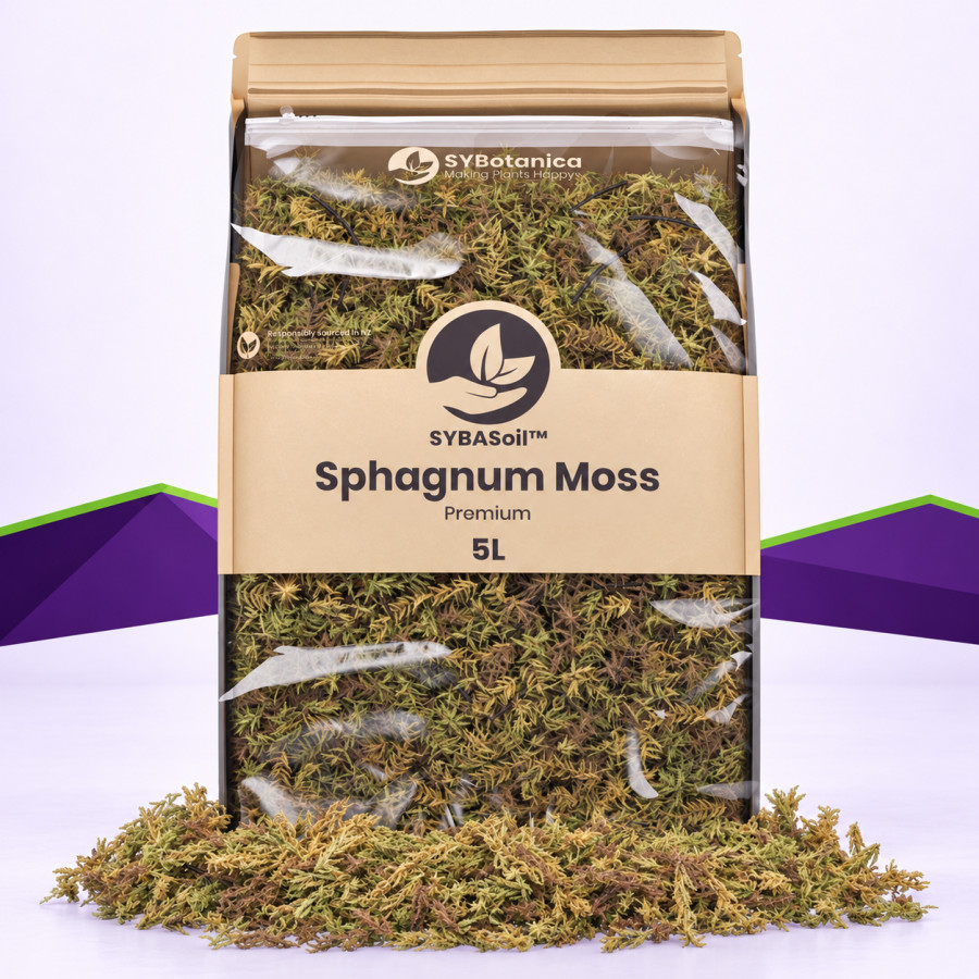 Sphagnum moss SybaSoil — moss for cuttings and epiphytes, 5 L