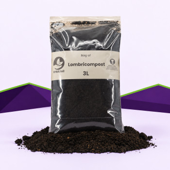 Worm castings SybaSoil — an organic amendment for growing media, 3 L