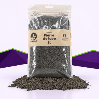 Lava rock SybaSoil &mdash; a mineral component for structure, 3 L — SybaSoil
