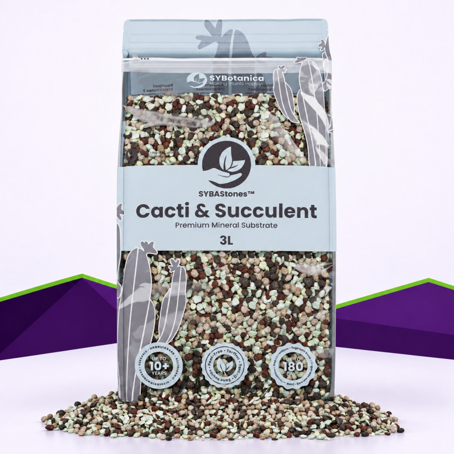 Cacti & Succulent Mineral Mix SybaSoil — a mineral mix for cacti, 3 L