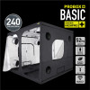 Garden HighPro Probox Basic 240 grow tent with doors open, 240 × 240 × 200 cm