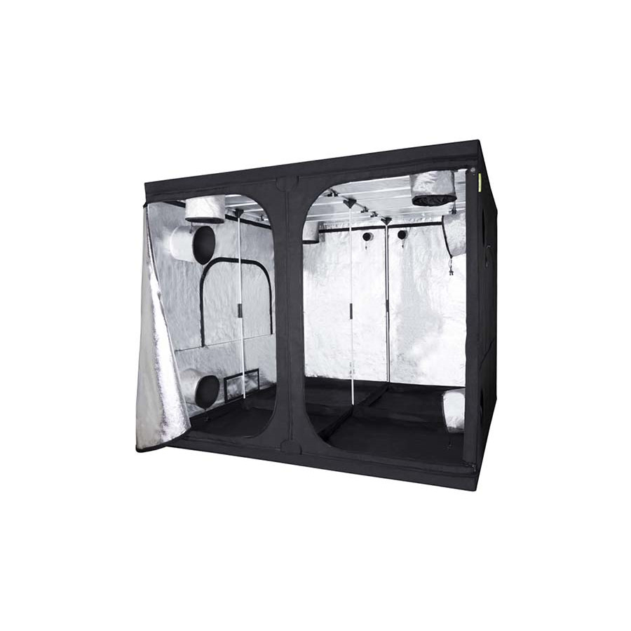 Garden HighPro Probox Basic 240 grow tent with doors open, 240 × 240 × 200 cm