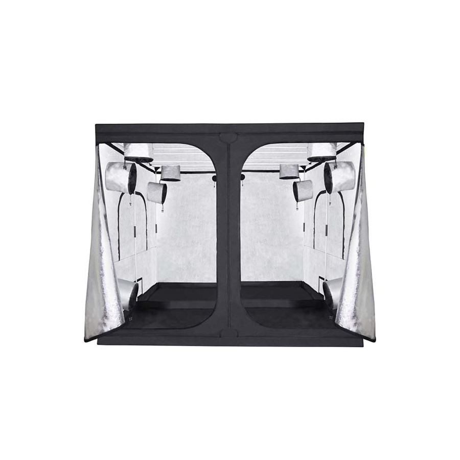 Garden HighPro Probox Basic 240 grow tent with doors open, 240 × 240 × 200 cm