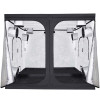 Garden HighPro Probox Basic 240 grow tent with doors open, 240 × 240 × 200 cm