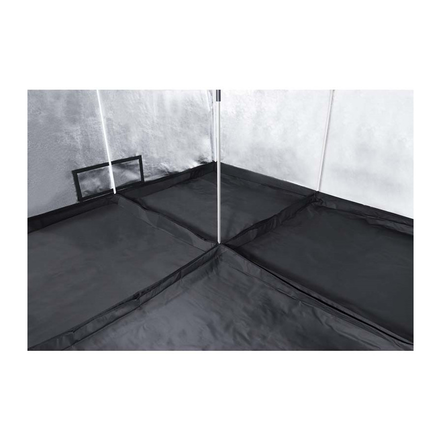Garden HighPro Probox Basic 240 grow tent with doors open, 240 × 240 × 200 cm