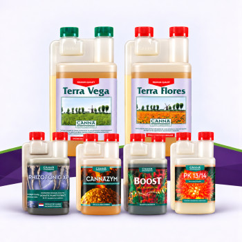 CANNA Terra Medium Kit &mdash; GrowLED selection