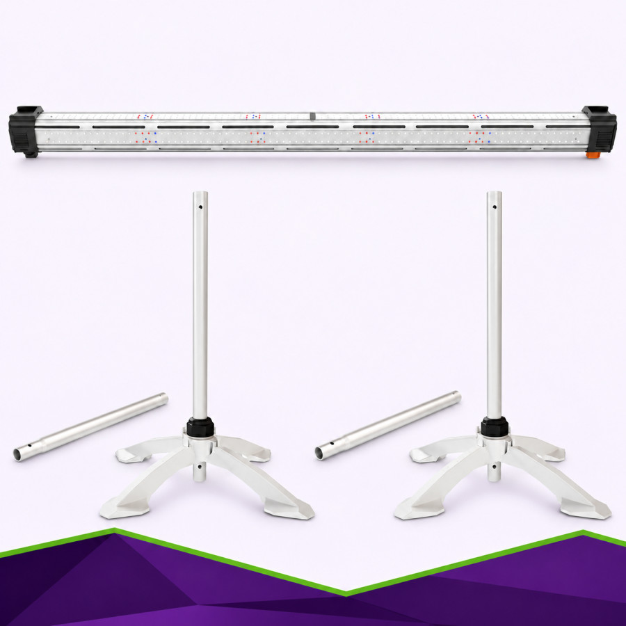 ThinkGrow 120 W intra-canopy bundle — 1 LED bar and 2 stands