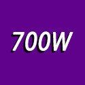 700 - 800 Watts