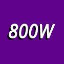 800 - 900 Watts