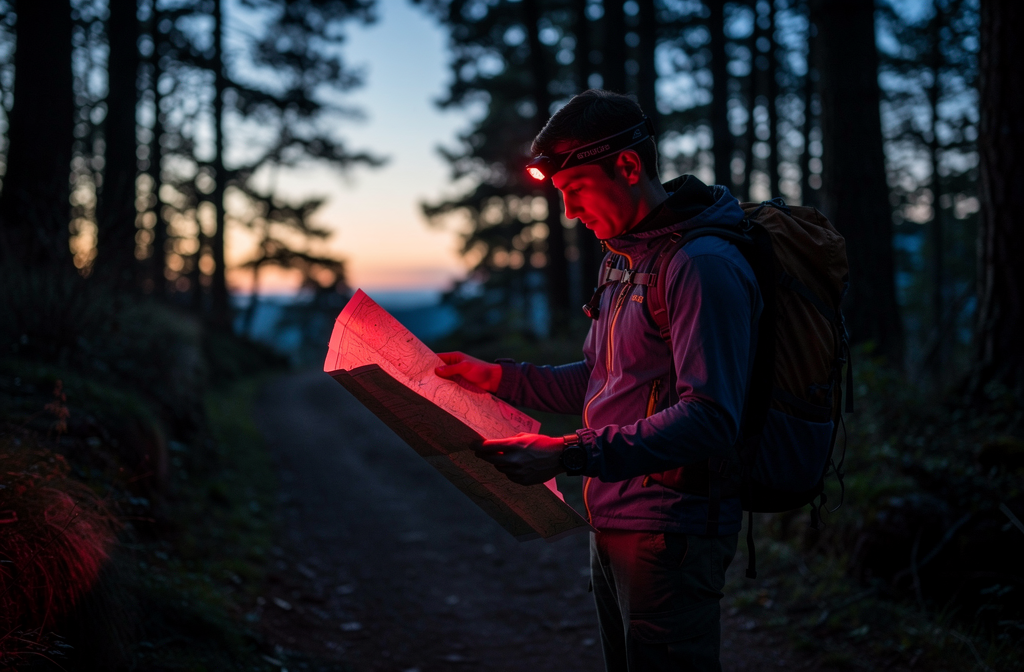 What Is the Red Light on a Headlamp For?