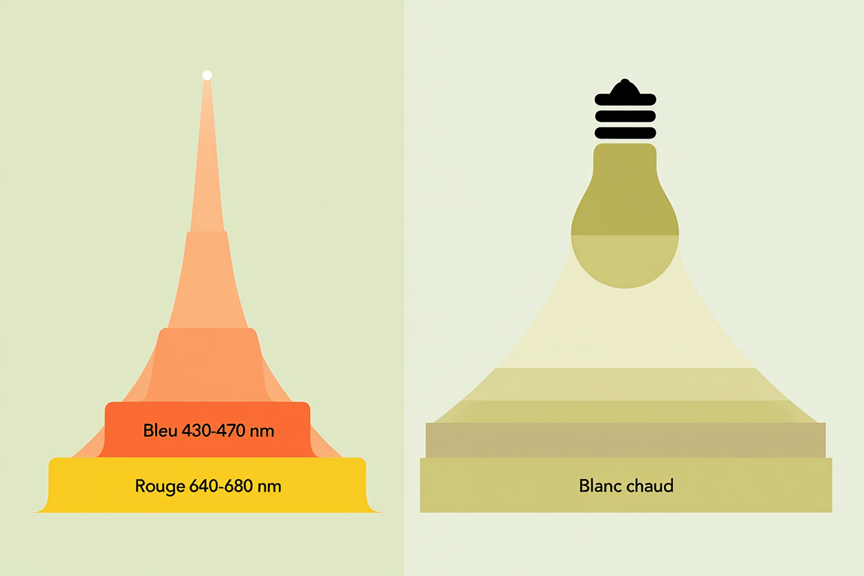LED Grow Light or Regular Bulb: Which Light Should You Choose for Your Indoor Plants?