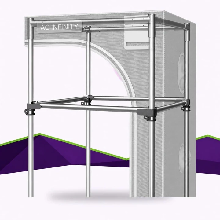 60 × 60 cm support bars — AC Infinity