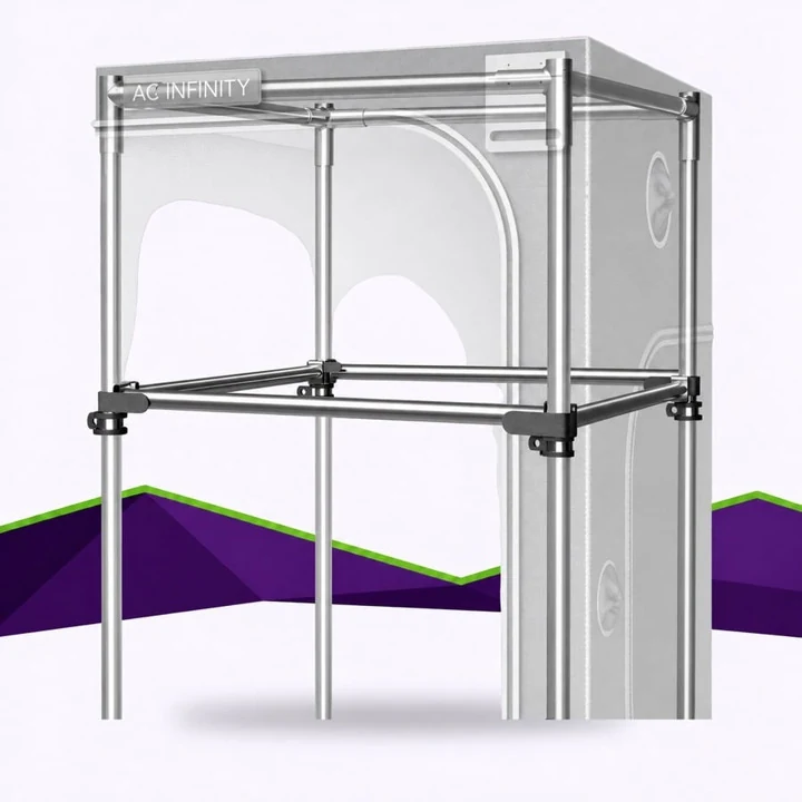 90 × 90 cm support bars — AC Infinity