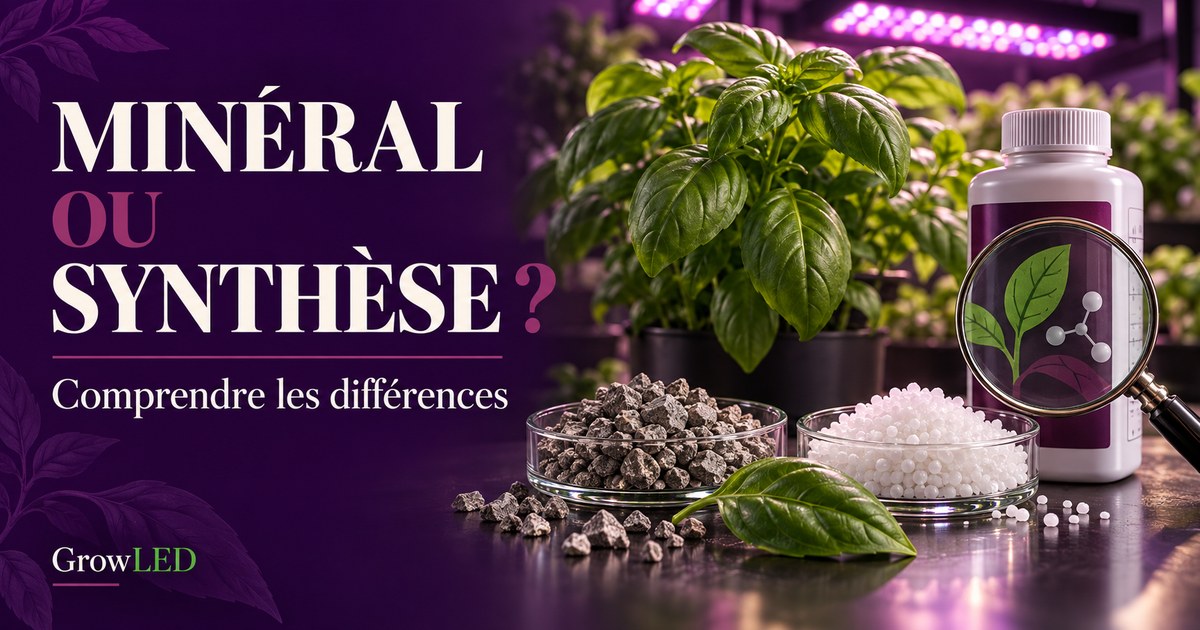 Engrais minéral et engrais de synthèse : quelles différences ? Engrais minéral et engrais de synthèse : quelles différences ?