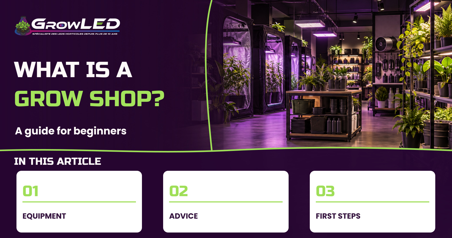 How does a LED horticultural lighting lamp work?