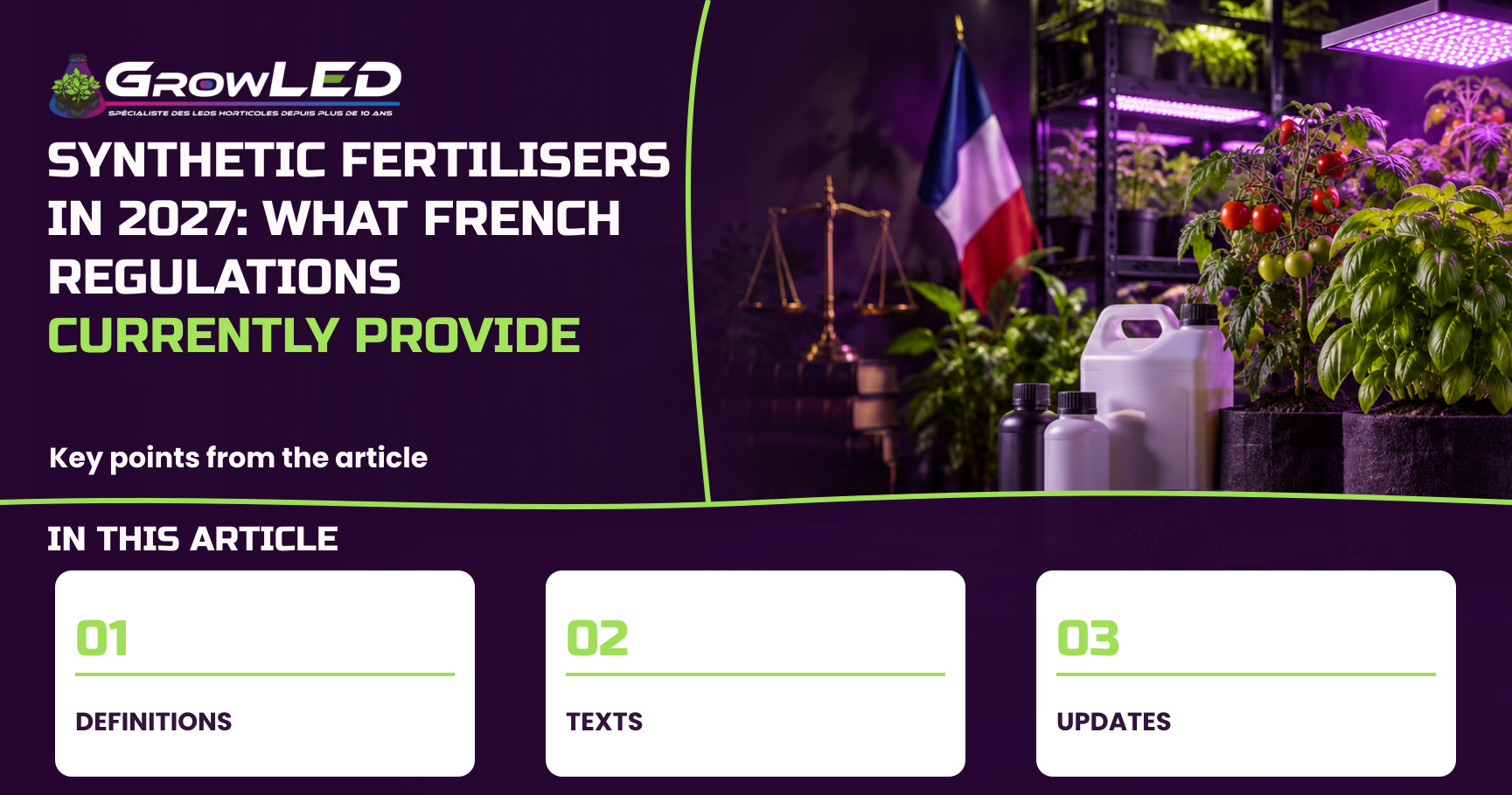 Engrais de synthèse en 2027 : ce que prévoit la réglementation en France
