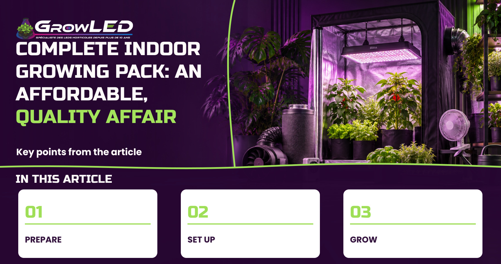 Complete Indoor Growing Pack: An Affordable, Quality Affair Complete Indoor Growing Pack: An Affordable, Quality Affair