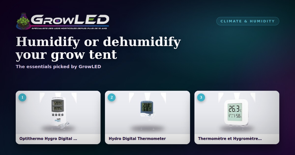 Mastering the humidity in your tent: humidify or dehumidify
