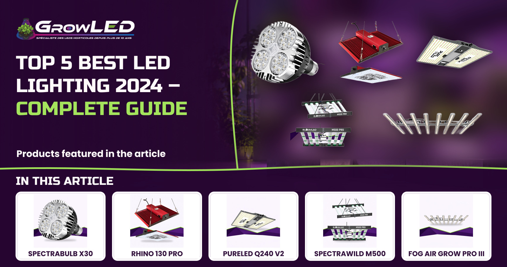 Top 5 Best LED Lighting 2024 – Complete Guide